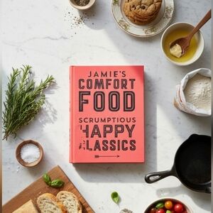Jamie Oliver's Comfort Food: Scrumptious Happy Classics Cookbook (Hardcover)